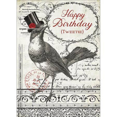 Tweetie Birthday Greeting Card Tweetie Birthday Greeting Card