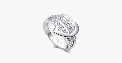 Eternal Love Heart Ring