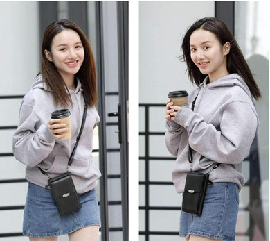 Mini Crossbody Wallet & Phone Holder Mini Crossbody Wallet & Phone Holder