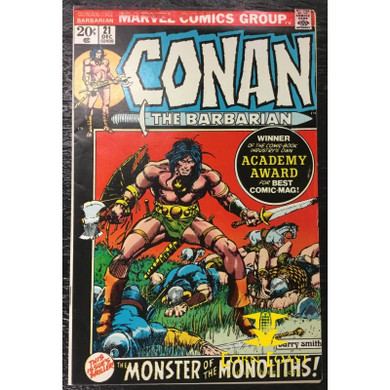 Conan the Barbarian (1970 Marvel) #21 VF