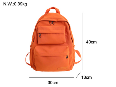 Waterproof Nylon Backpack Multi Pocket Travel