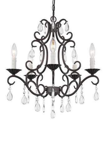 Garden Treasure 5 Light Chandelier