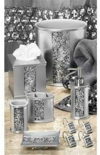 Sinatra Collection Silver - 5 PC Bath Accessory Set