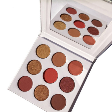 Iconic beauty shimmering pigmented eyeshadow palette