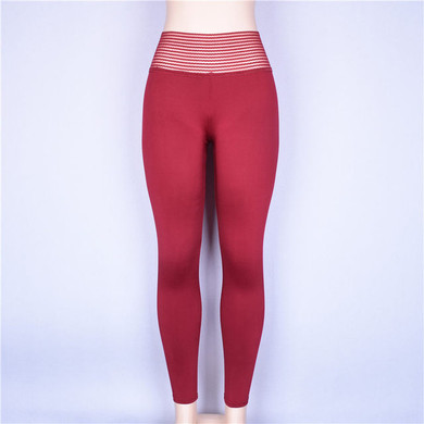 Ladies high waist work out fitness leggings