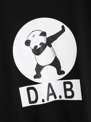Dabbing panda pullover sweatshirt