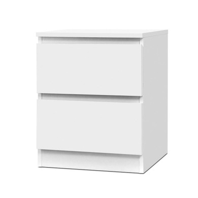 Artiss Bedside Table Cabinet Lamp Side Tables Drawers Nightstand Unit White