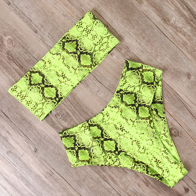 RUUHEE Bandage Bikini Swimwear Women Swimsuit High Waist Bikini Set 2020 Bathing Suit Push Up Maillot De Bain Femme Beachwear