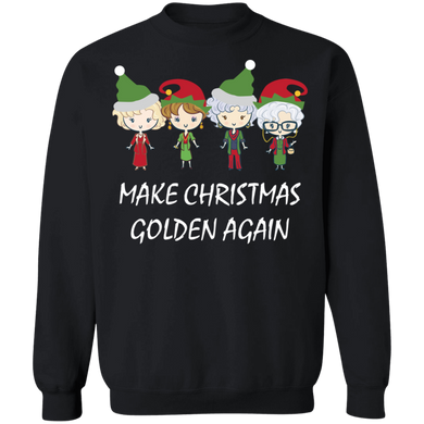 Golden Girl Make Christmas Golden Again Tshirt
