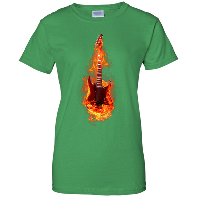 Guitar Fire Tshirt