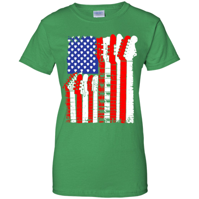 Guitar Flag USA 03 Tshirt