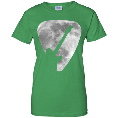 Guitar Pick The Moon Tshirt