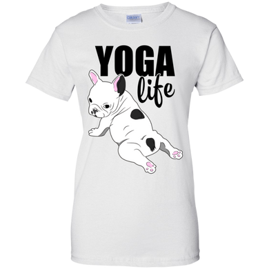 Yoga Life Frenchie Tshirt
