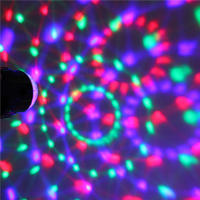 LED Stage Light 3W RGB LED Crystal Magic Ball Stage Effect Lighting Lamp Party Disco Club DJ Bar Light Show Lumiere Lamp