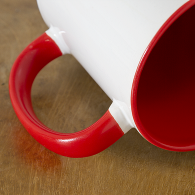 469 - Dallas, Texas Area Code Coffee Cup Mug - Red