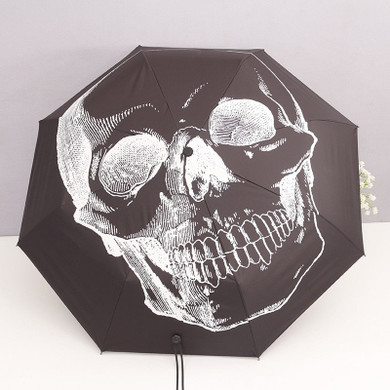 Skull Head Umbrella
