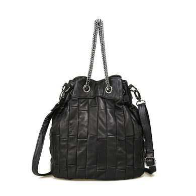 Skull Rivets Tassel Design Bag