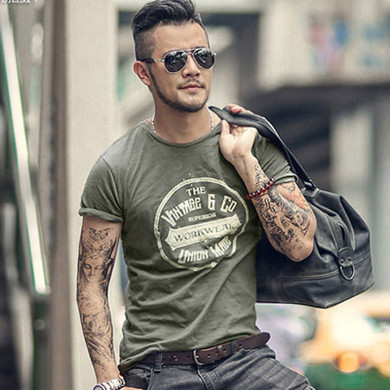 Men's Urban Style 'Vintage & Co' Short Sleeve Tee