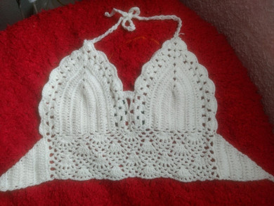 Crochet bikini top, Crochet top, bikini top, bikini, beachwear, croshet clothing, boho top, top, sexy top
