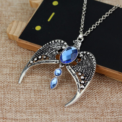 Angel Wing Blue Necklace Angel Wing Blue Necklace
