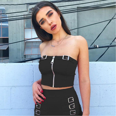 Wrapped Chest Tank Top