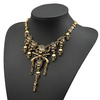 Pirate Skeleton Necklace