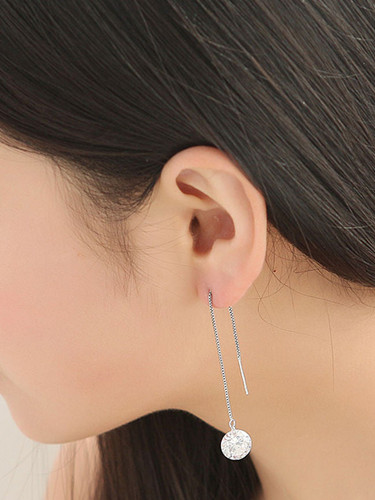 Casual Rhinestone Pendant Ear Line Earring Casual Rhinestone Pendant Ear Line Earring