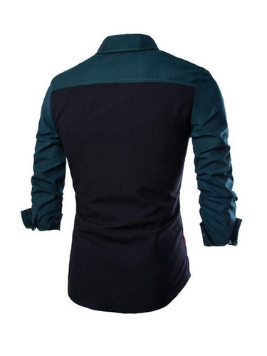 Casual Mens Multicolor Shirt