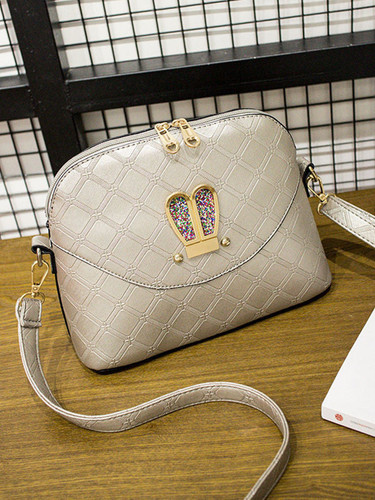 Casual Cartoon Rabbit Ears Crossbody Bag
