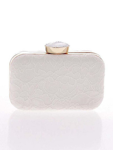 Casual Decorative Lace Evening Clutch Bag