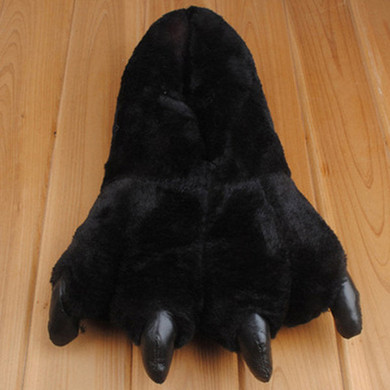 Casual Monster Claw Cotton Cute Dinosaur Slip On Warm Home Slippers