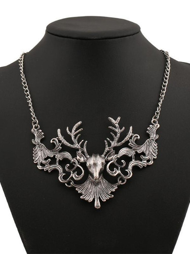 Vintage Elk  Necklaces Accessories