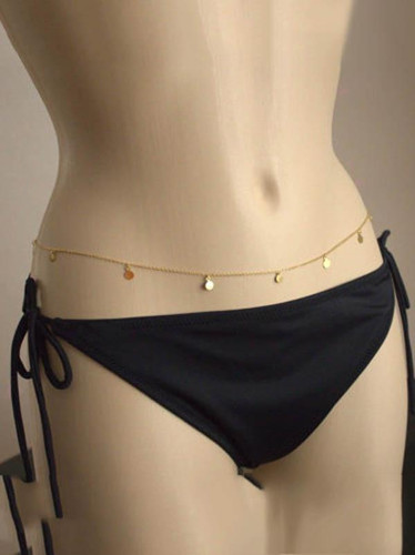 Sexy Bohemia Sheet Copper Waist Chain Accessories