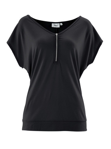 Casual V-Neck Basic Plain Short Sleeve T-Shirt