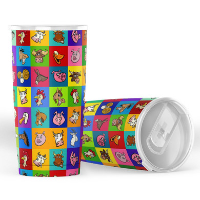 Funny Farm Animal Tumbler