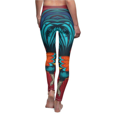 Colorful Rooster Leggings