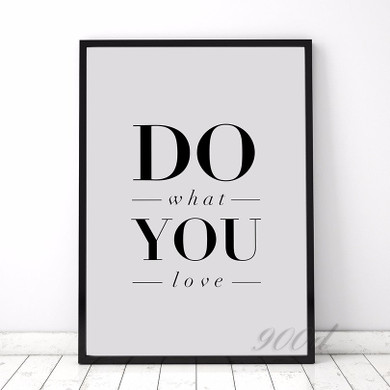 Inspiration Quote Canvas Art Print Painting Poster, Wall Pictures for Home Decoration Print, Wall Decor FA116