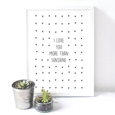 Love Quote Canvas Art Print Painting Poster, Wall Pictures For Home Decoration, Giclee Print Wall Decor 160
