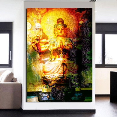 1 piece canvas art large buddha wall art meditation canvas Painting Posters and Prints wall picture for living room ny-6641D 1 piece canvas art large buddha wall art meditation canvas Painting Posters and Prints wall picture for living room ny-6641D