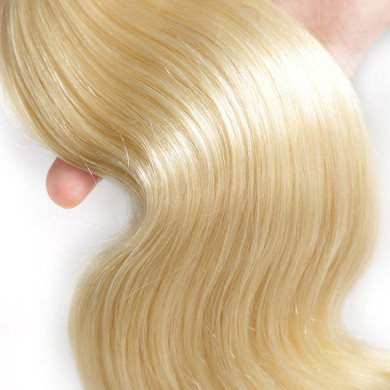 Luvin Brazilian Virgin Hair Body Wave 1PC 613 Blonde Hair Bundles 100% Human Hair Weave Bundles Hair Extension