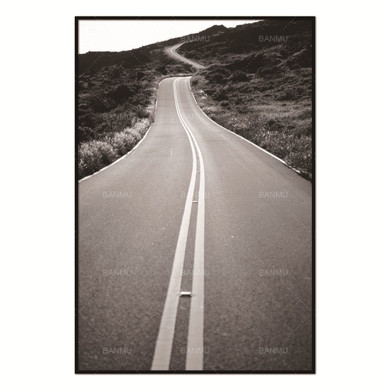 Nordic Abstract Way Natural Hope Wall Pictures for Living Room Art Decoration Pictures Scandinavian Canvas Painting No Frame