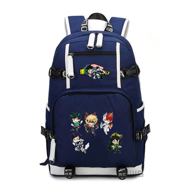 Anime My Hero Academia zuku Midoriya Canvas Backpack
