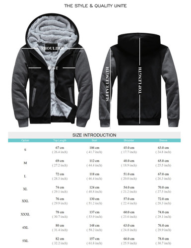 Death hoodie Anime hiphop Luminous Thick Zipper Men Sweatshirts