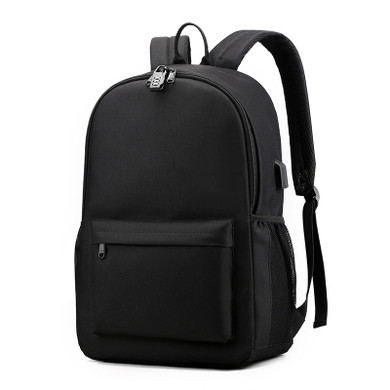 Gravity Falls USB Anti-theft lock Backpacks with pen bag
