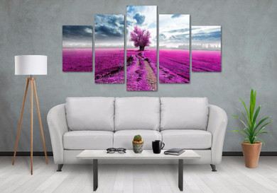 Pink Lavender flowers