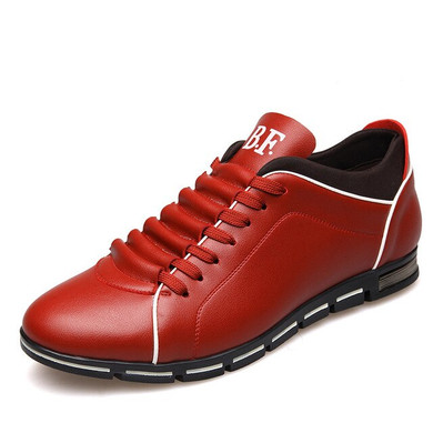 Men Shoes England Trend Leather Shoes