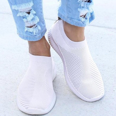 Women Sneaker Air Mesh Soft Knitted Vulcanized Shoes Women Sneaker Air Mesh Soft Knitted Vulcanized Shoes