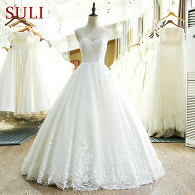 A-Line Vintage Wedding Dress