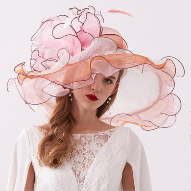 Royal Wedding Fascinators Summer Large Wide Brim Sun Hats