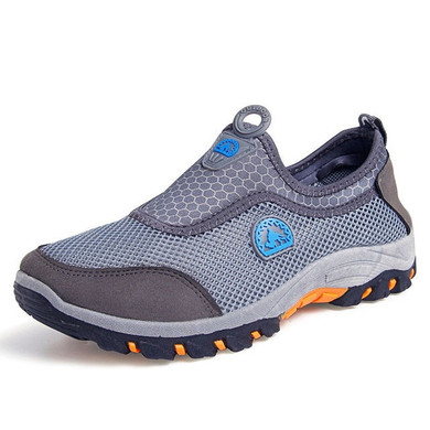 VESONAL 2019 Summer Slip-On Mesh Sneakers Men Shoes